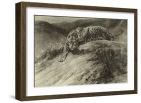 Stealth-Herbert Dicksee-Framed Art Print