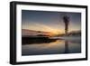 Steam and Foggy Landscape by Power Plant, Lake Myvatn Area, Northern Iceland-Ragnar Th Sigurdsson-Framed Photographic Print