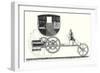 Steam Car Driving on Ordinary Roads Built in 1801-null-Framed Giclee Print