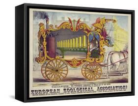 Steam Car of the Muses-null-Framed Stretched Canvas