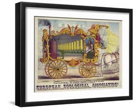 Steam Car of the Muses-null-Framed Giclee Print