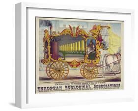 Steam Car of the Muses-null-Framed Giclee Print