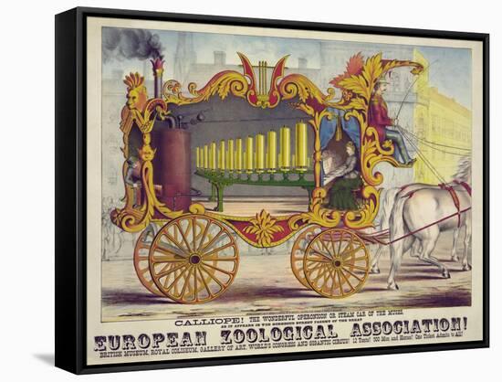 Steam Car of the Muses-null-Framed Stretched Canvas