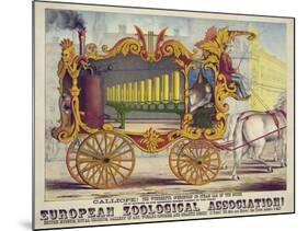 Steam Car of the Muses-null-Mounted Giclee Print