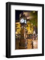 Steam Clock Gastown Vancouver-null-Framed Art Print