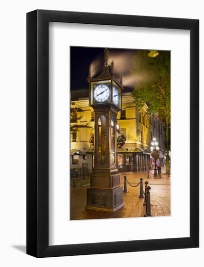 Steam Clock Gastown Vancouver-null-Framed Art Print