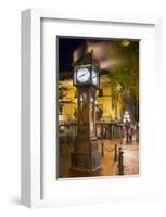 Steam Clock Gastown Vancouver-null-Framed Art Print