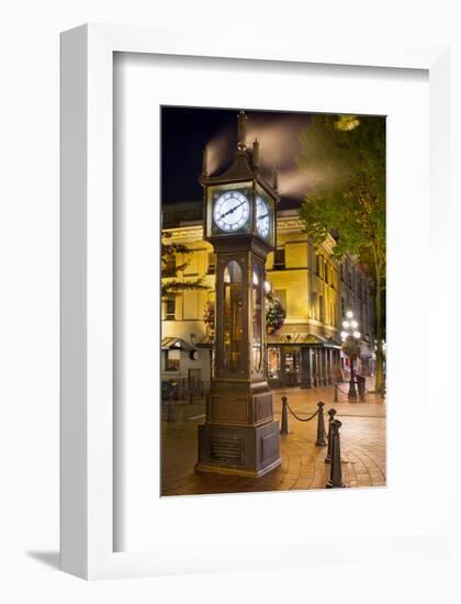 Steam Clock Gastown Vancouver-null-Framed Art Print