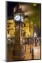 Steam Clock Gastown Vancouver-null-Mounted Art Print
