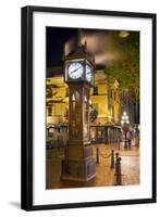 Steam Clock Gastown Vancouver-null-Framed Art Print