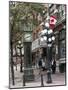 Steam Clock in Gastown, Vancouver, British Columbia, Canada-Alison Wright-Mounted Photographic Print