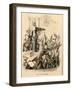 Steam Concert, 1844-Jean-Jacques Grandville-Framed Giclee Print