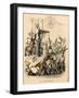 Steam Concert, 1844-Jean-Jacques Grandville-Framed Giclee Print