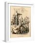 Steam Concert, 1844-Jean-Jacques Grandville-Framed Giclee Print