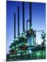 Steam Cracker At An Oil Refinery-Paul Rapson-Mounted Premium Photographic Print