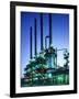 Steam Cracker At An Oil Refinery-Paul Rapson-Framed Photographic Print