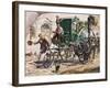 Steam Engine Carriage, United Kingdom-null-Framed Giclee Print