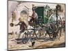 Steam Engine Carriage, United Kingdom-null-Mounted Giclee Print