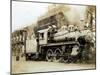 Steam Engine from the Canadian Pacific Railway, Vancouver, Canada-null-Mounted Photographic Print