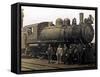 Steam Engine from the Canadian Pacific Railway, Vancouver-null-Framed Stretched Canvas