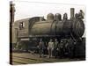 Steam Engine from the Canadian Pacific Railway, Vancouver-null-Stretched Canvas