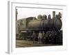 Steam Engine from the Canadian Pacific Railway, Vancouver-null-Framed Photographic Print