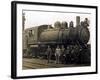 Steam Engine from the Canadian Pacific Railway, Vancouver-null-Framed Photographic Print