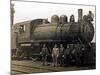 Steam Engine from the Canadian Pacific Railway, Vancouver-null-Mounted Photographic Print