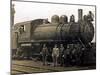 Steam Engine from the Canadian Pacific Railway, Vancouver-null-Mounted Photographic Print