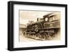 Steam Engine, Grand Canyon Railway, Williams, Arizona, Usa-Russ Bishop-Framed Photographic Print