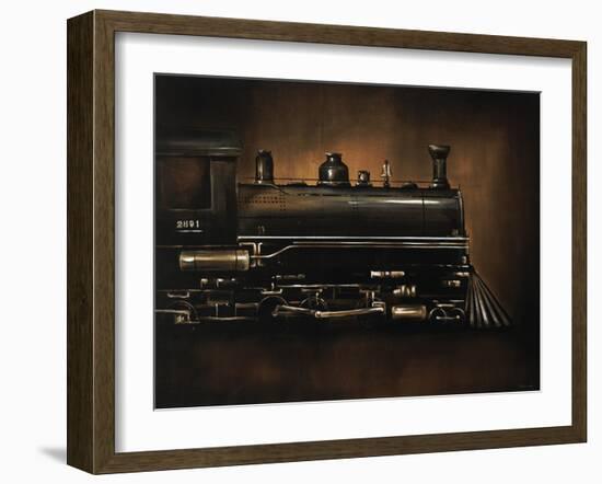 Steam Engine-Sydney Edmunds-Framed Giclee Print