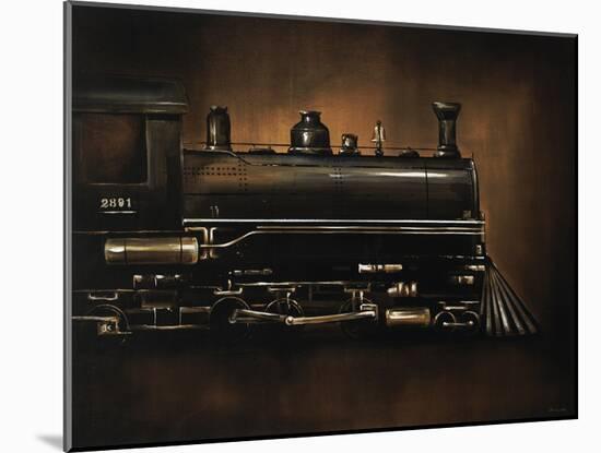 Steam Engine-Sydney Edmunds-Mounted Giclee Print