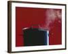 Steam Escaping from a Pan with a Lid-Hartmut Seehuber-Framed Photographic Print