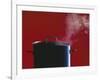 Steam Escaping from a Pan with a Lid-Hartmut Seehuber-Framed Photographic Print