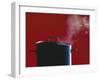 Steam Escaping from a Pan with a Lid-Hartmut Seehuber-Framed Photographic Print