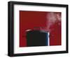 Steam Escaping from a Pan with a Lid-Hartmut Seehuber-Framed Photographic Print