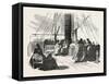 Steam Ferry Boat, Great Belt, Denmark, 1851-null-Framed Stretched Canvas