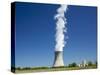 Steam from Cooling Tower at Davis Besse Nuclear Power Plant, Lake Erie, Locust Point, Ohio, Usa-Paul Souders-Stretched Canvas