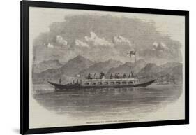 Steam-Gondola for Coniston Lake, Lancashire-null-Framed Giclee Print