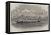 Steam-Gondola for Coniston Lake, Lancashire-null-Framed Stretched Canvas