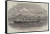 Steam-Gondola for Coniston Lake, Lancashire-null-Framed Stretched Canvas