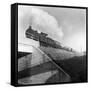 Steam Loco No 65794 Hauling Coal from Lynemouth Colliery, Northumberland, 1963-Michael Walters-Framed Stretched Canvas