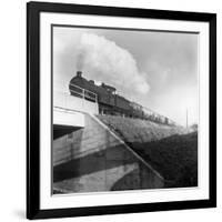 Steam Loco No 65794 Hauling Coal from Lynemouth Colliery, Northumberland, 1963-Michael Walters-Framed Photographic Print