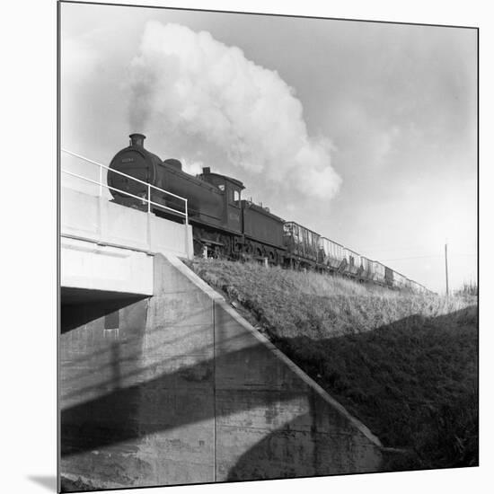 Steam Loco No 65794 Hauling Coal from Lynemouth Colliery, Northumberland, 1963-Michael Walters-Mounted Photographic Print