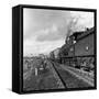 Steam Loco No 65811 Hauling Coal from Lynemouth Colliery, Northumberland, 1963-Michael Walters-Framed Stretched Canvas