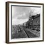 Steam Loco No 65811 Hauling Coal from Lynemouth Colliery, Northumberland, 1963-Michael Walters-Framed Photographic Print