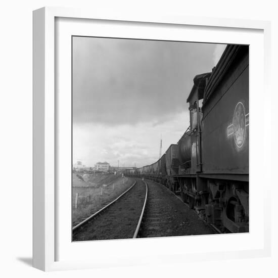 Steam Loco No 65811 Hauling Coal from Lynemouth Colliery, Northumberland, 1963-Michael Walters-Framed Photographic Print