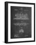 Steam Locomotive 1915 Patent-Cole Borders-Framed Art Print