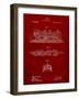 Steam Locomotive 1915 Patent-Cole Borders-Framed Art Print