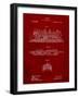 Steam Locomotive 1915 Patent-Cole Borders-Framed Art Print